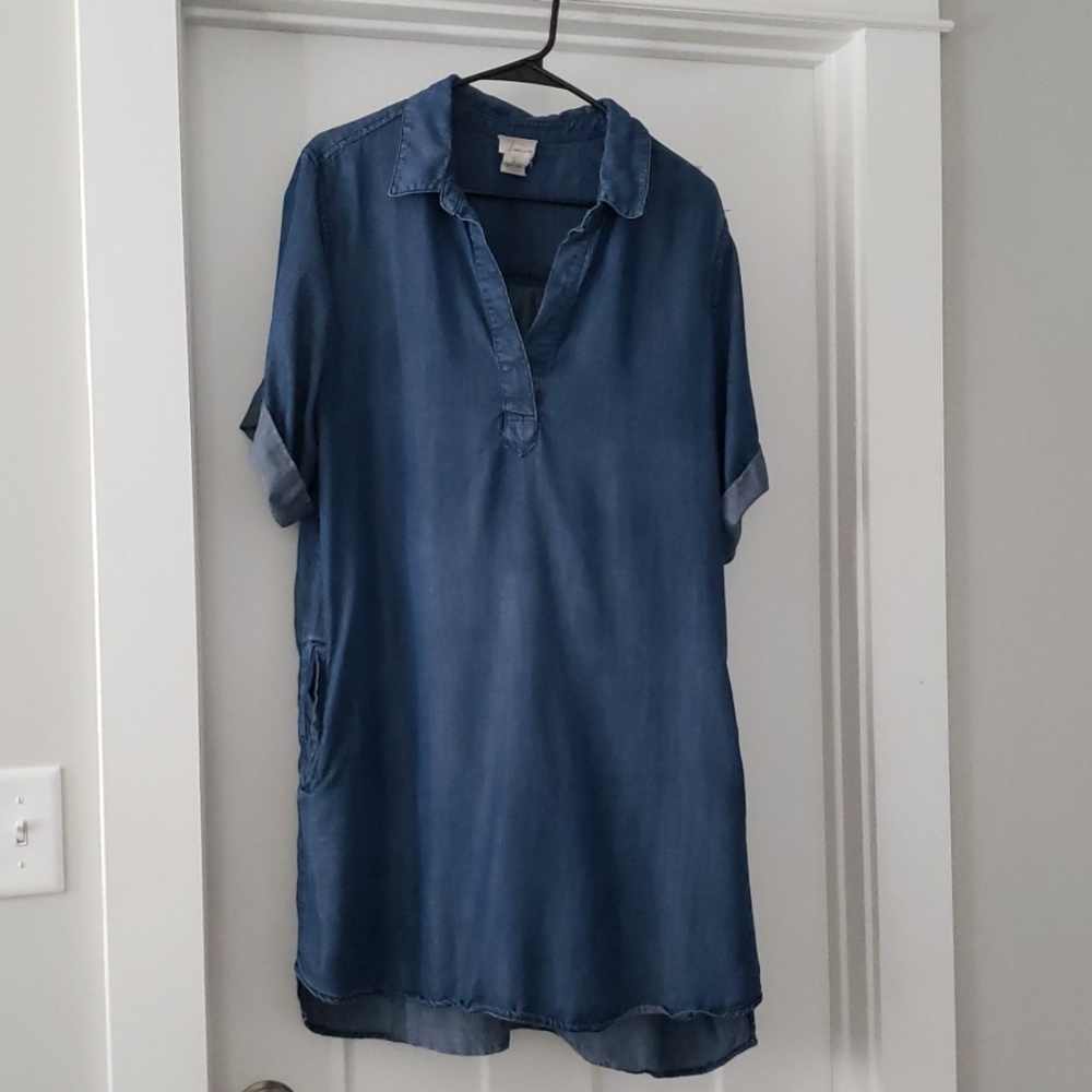 Denim dress